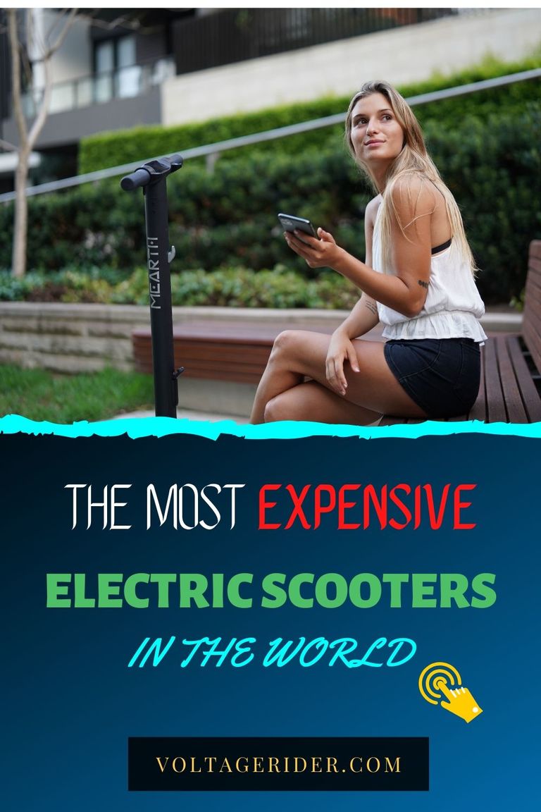 Most Expensive Electric Scooters In The World [Top 7 Picks]